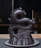 Porte encens dragon nippon
