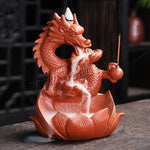 brule encens asiatique dragon