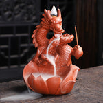 encensoir dragon asiatique
