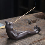 porte encens grenouille vu de derrière