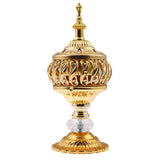 porte-encens arabe sur fond blanc