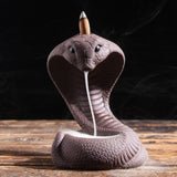 porte-encens serpent