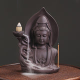 bruleur d'encens en cône bouddha