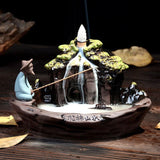 porte encens tibétain