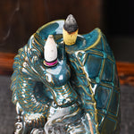 porte-encens écaille de dragon japonais